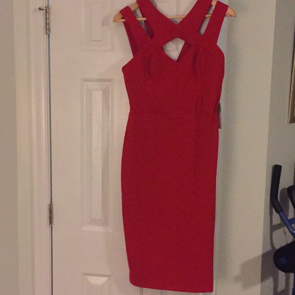 Red dress
